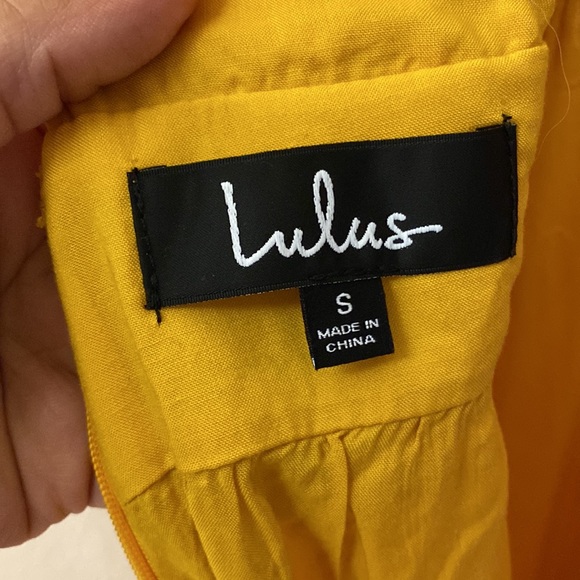 Lulu’s Savanna Golden Yellow Floral Print Maxi Dress - Picture 7 of 9